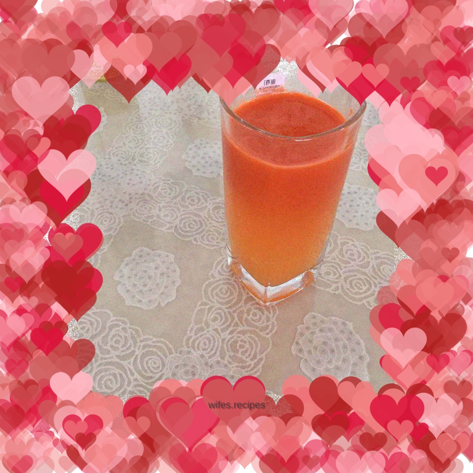 Pineapple carrot juice