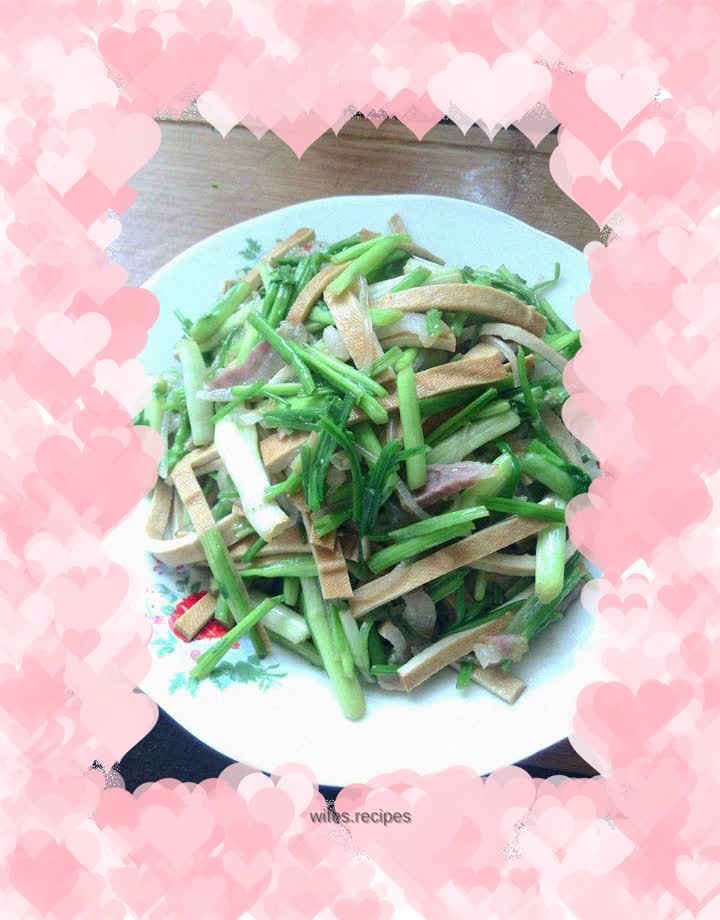 Stir-fried wedding vegetables