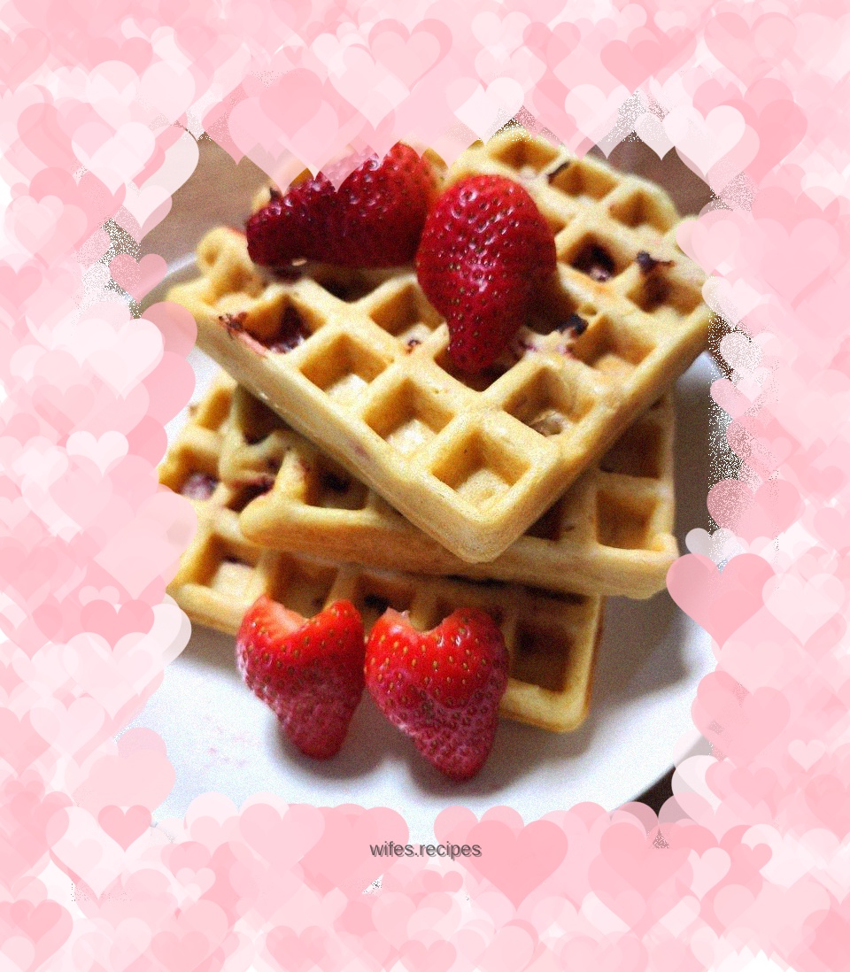 Strawberry Waffles