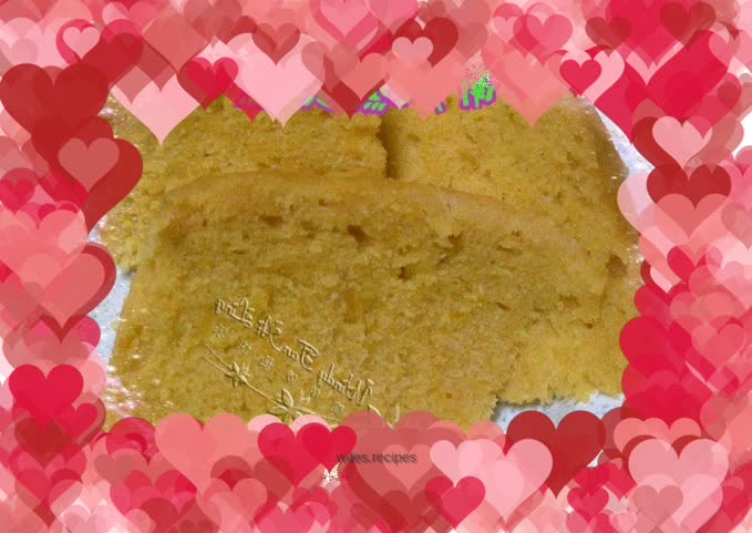 Steamed Pumpkin Cake