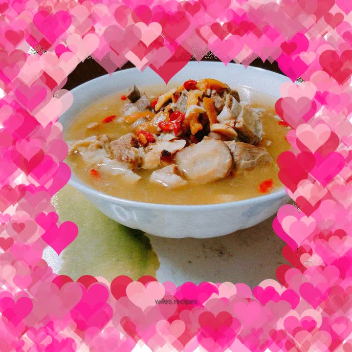 Stewed lamb chops with angelica and ginger