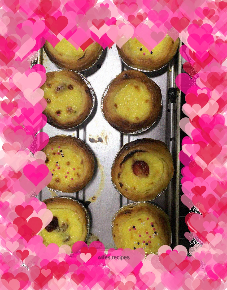 Small egg tart crust