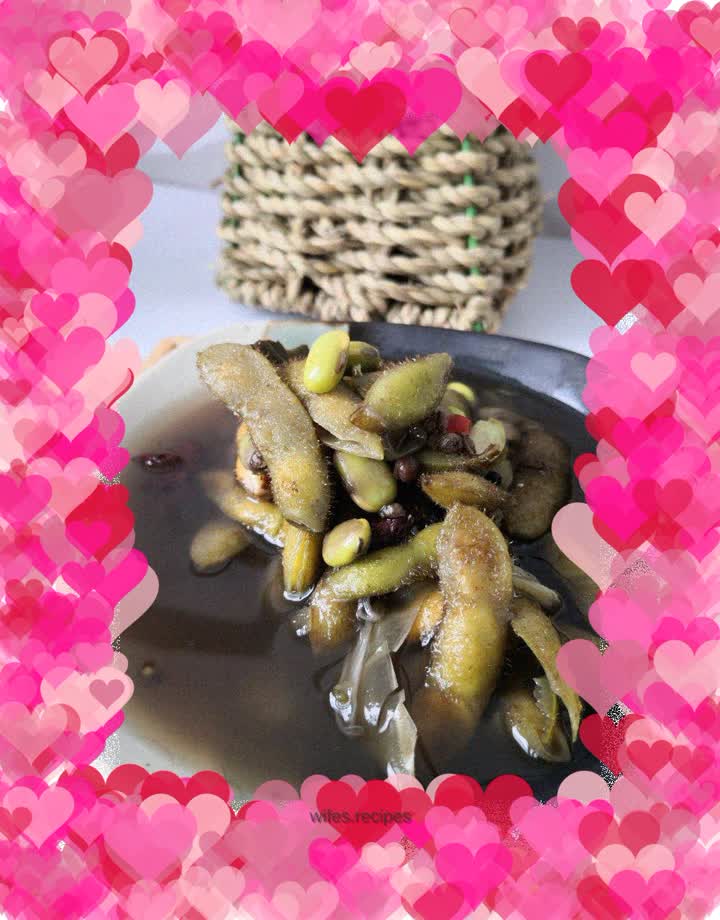 Salted edamame