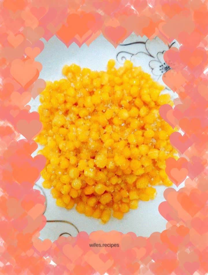 What I made today is "gold and silver", which has a crispy taste and a memorable aftertaste!