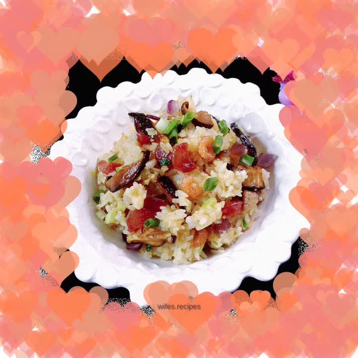 Fried glutinous rice