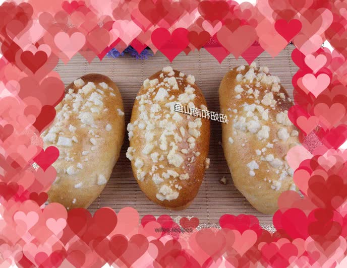 Golden potato crispy bread--hand-kneaded dough