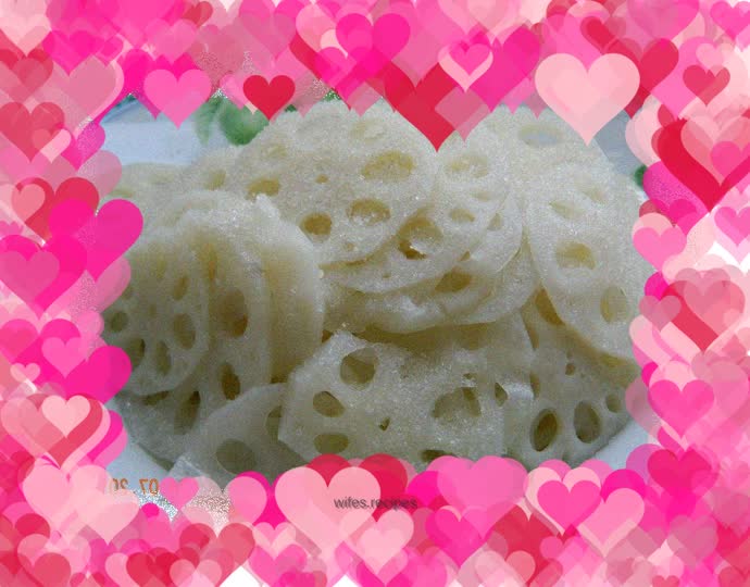 Cold Sweet and Sour Lotus Root