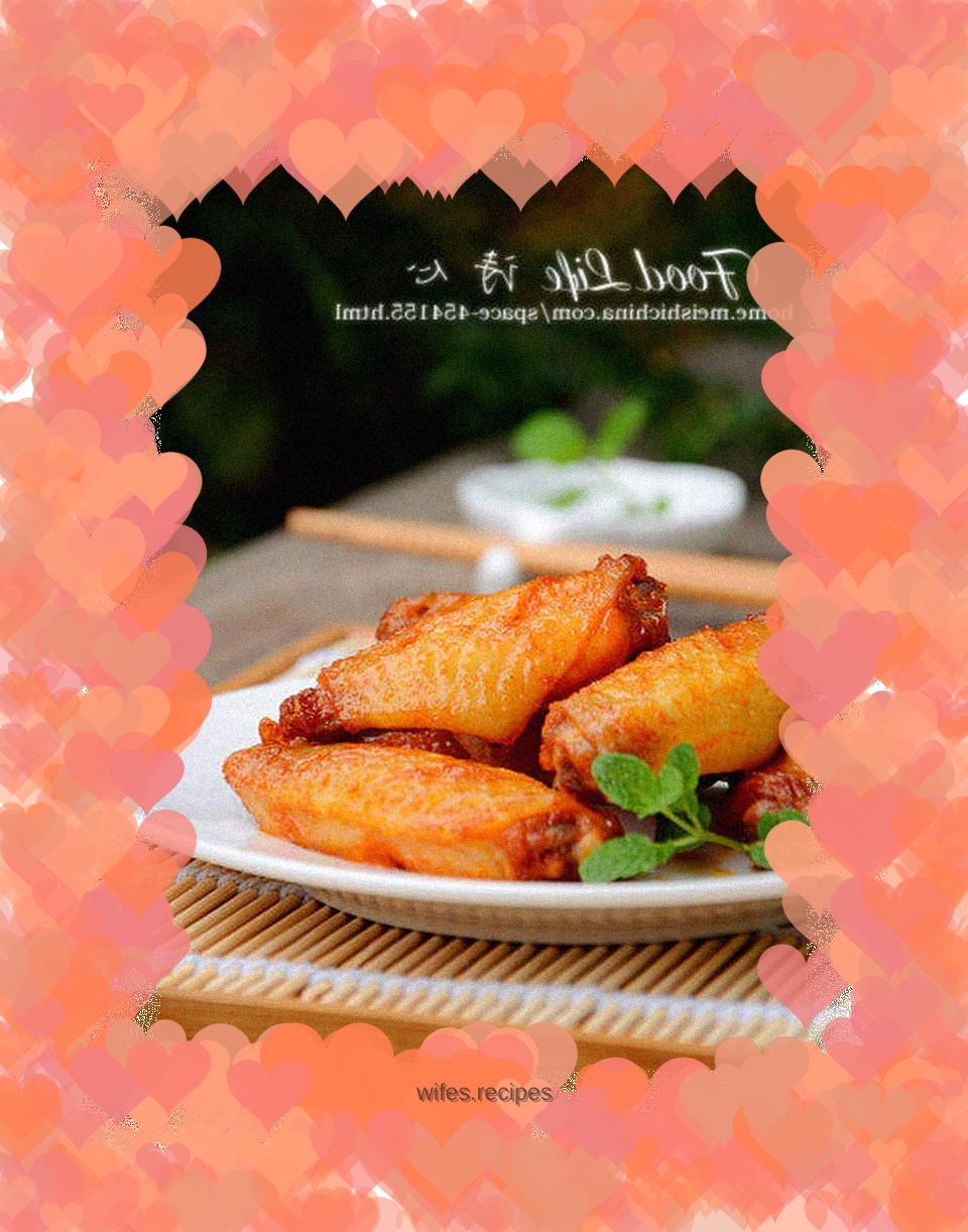 [Orleans Grilled Wings]---A very popular delicious snack in homemade foreign fast food restaurants