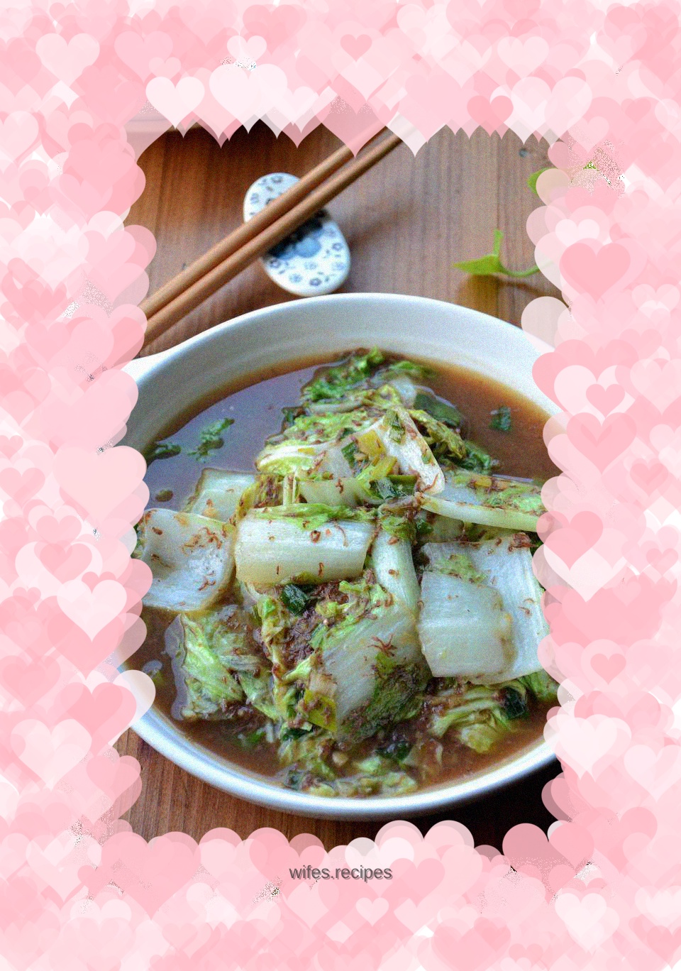 Cabbage with shrimp paste