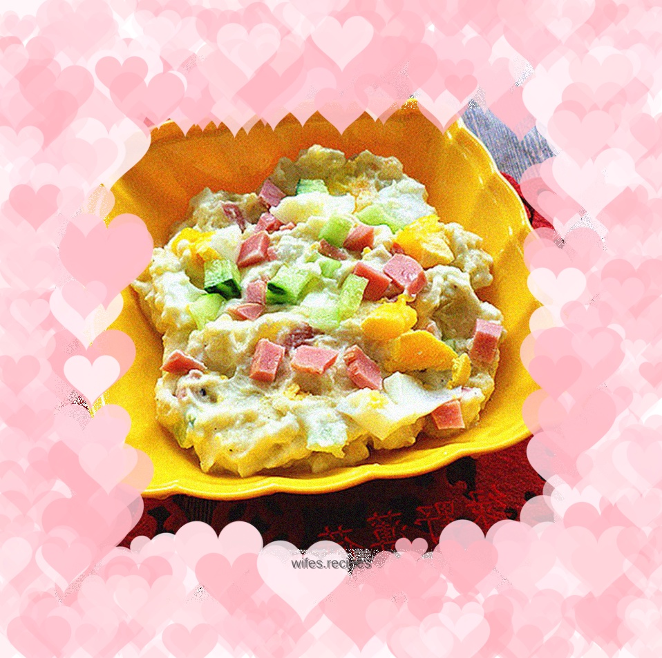 Green Wasabi Potato Salad