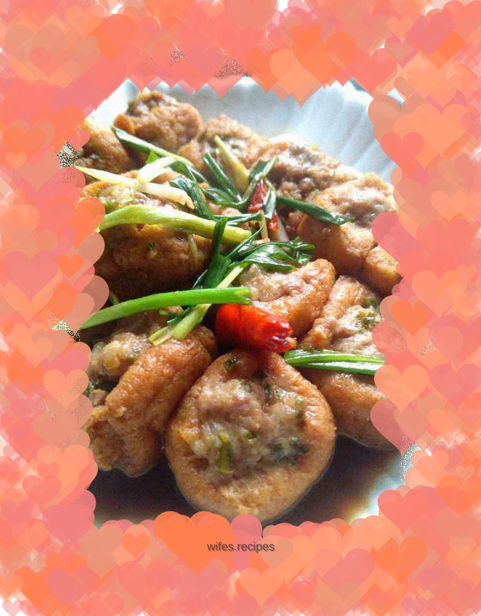 Minced pork soaked in bean paste