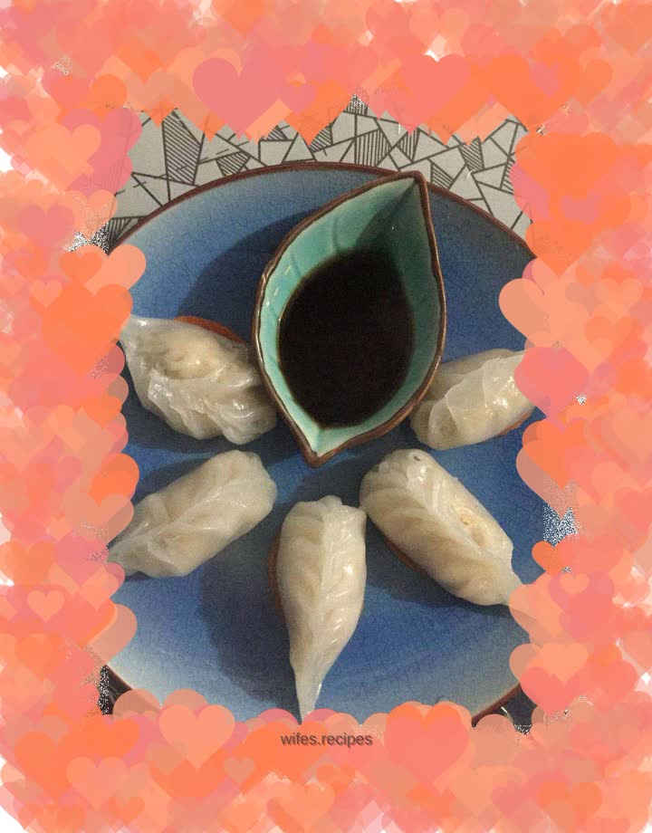 Three Fresh Crystal Shrimp Dumplings