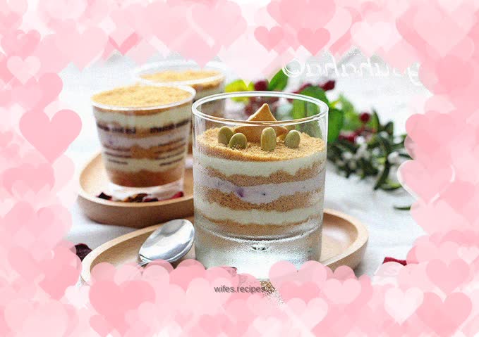 Yogurt wood bran cup