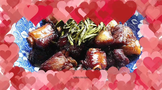 Tea-flavored Spare Ribs (Tajine Version)