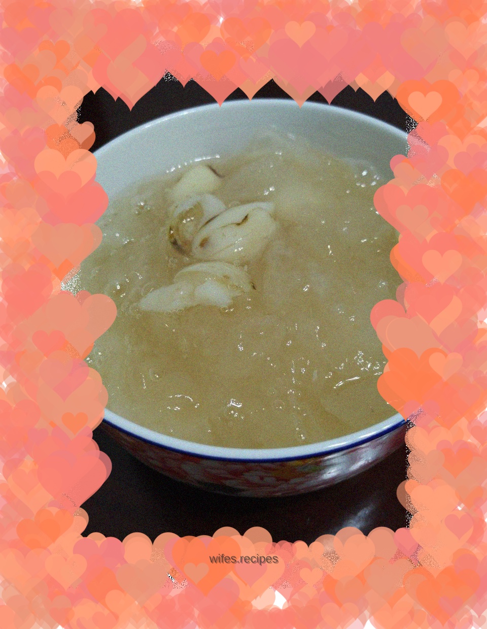 Tremella, Lotus Seed and Lily Porridge