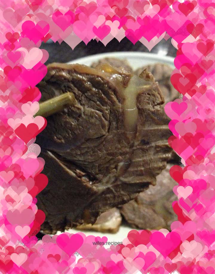 Sauced beef (beef tendon)