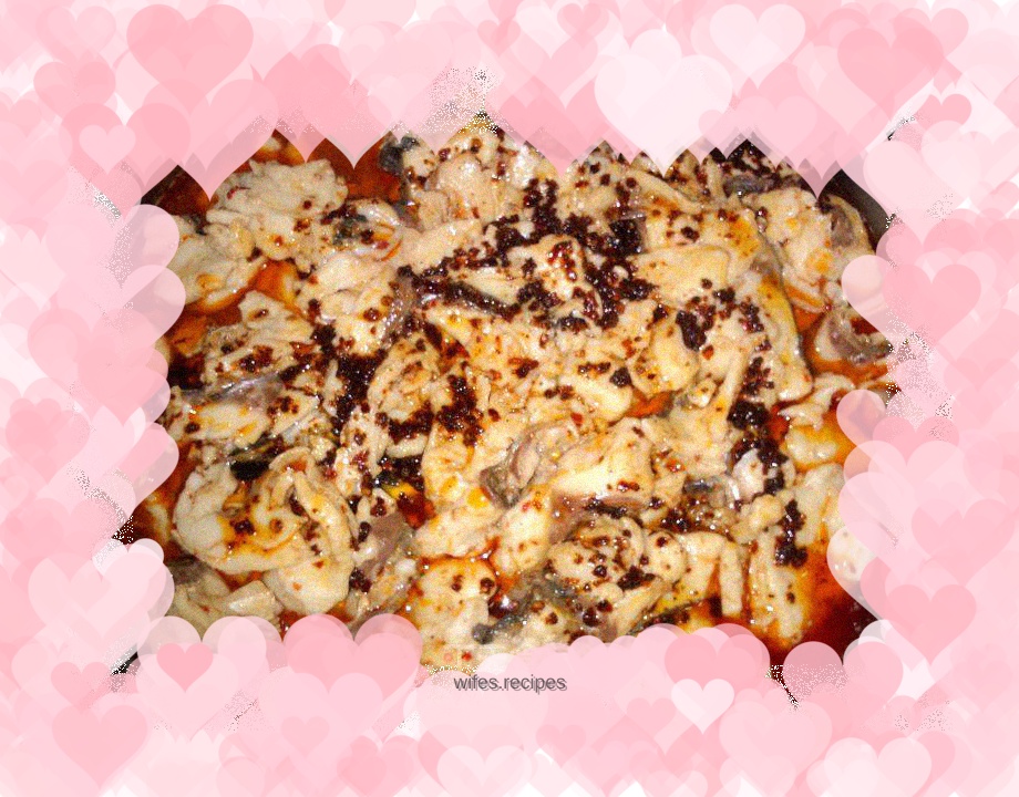 Simple version of boiled fish