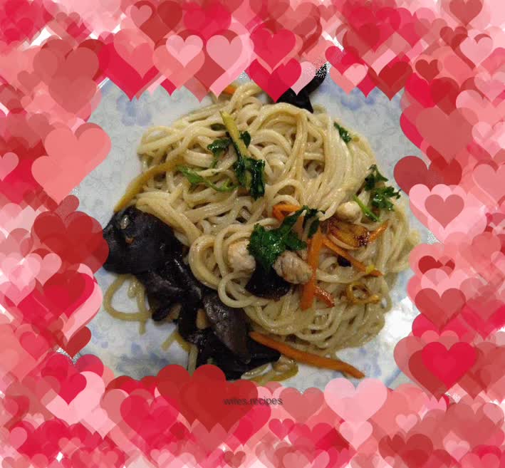 Dou Ma takes you to make homemade fried noodles (assorted fried noodles)