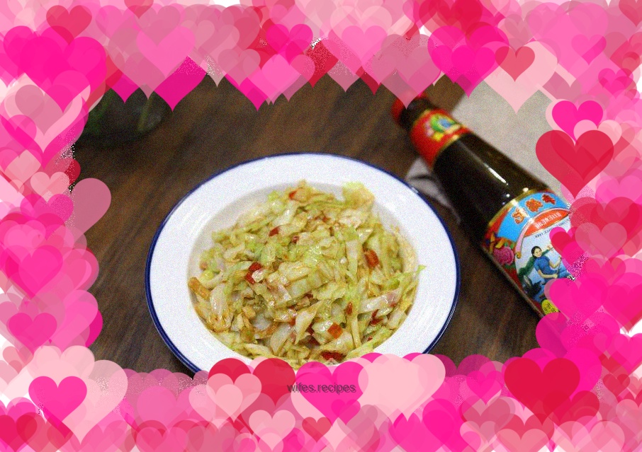 Cabbage in Oyster Sauce