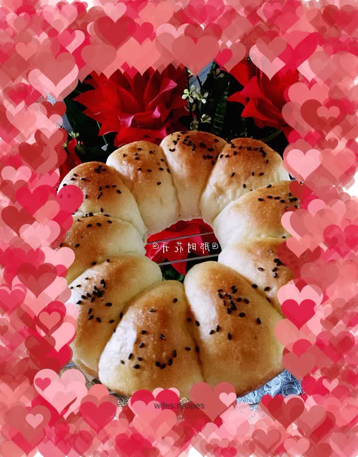 Milk and sesame buns
