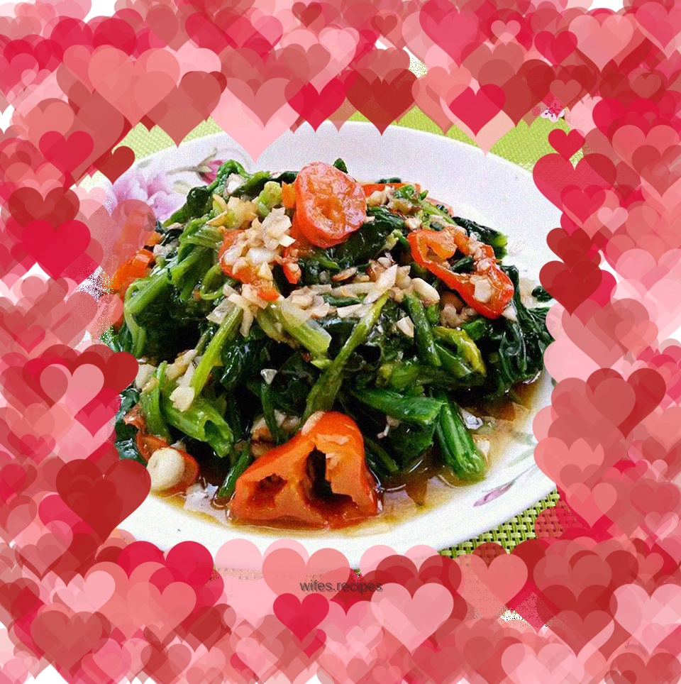 Spinach in Oyster Sauce