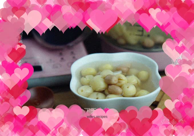 Peanut lotus seed soup