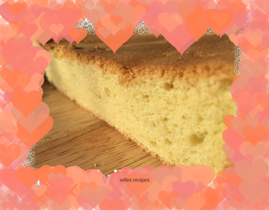 Mascarpone chiffon cake