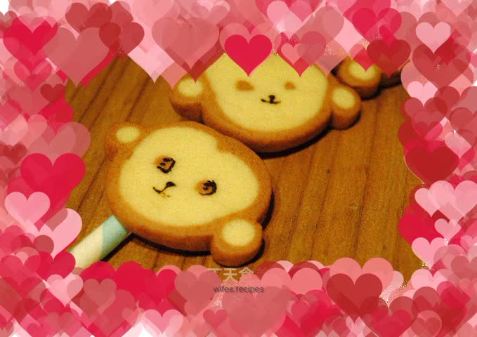 Little cute monkey biscuits