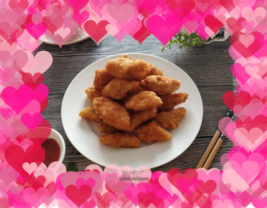 Crispy fried cod fillets