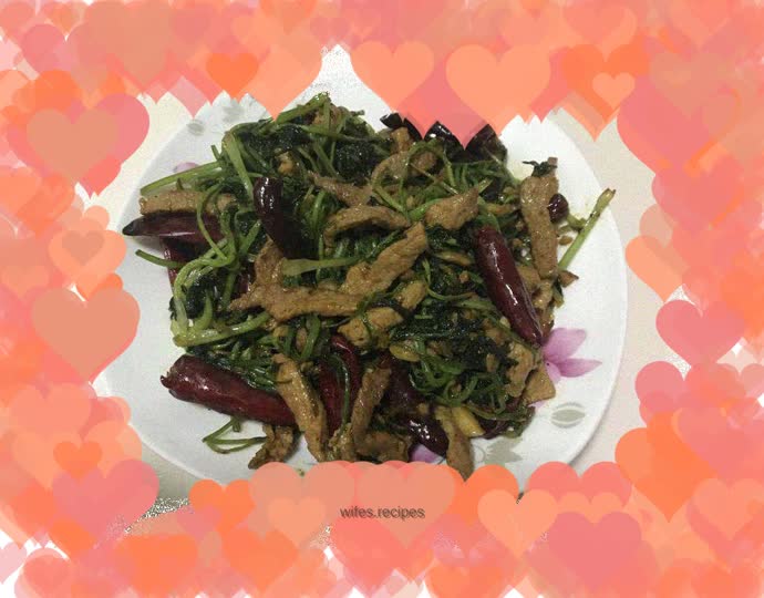 Spicy shredded pork