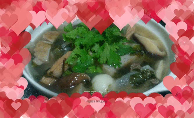 Salted glutinous rice balls on the 15th day of the first lunar month