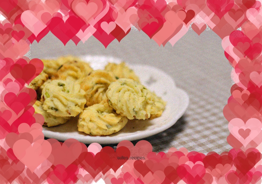 Green onion cookies