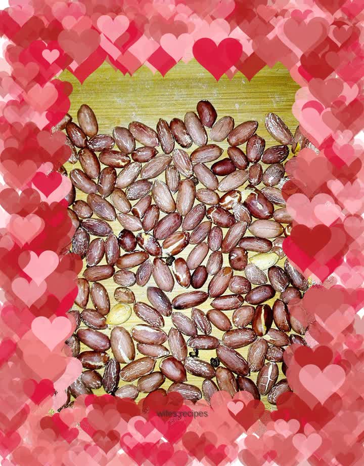 Fried peanuts