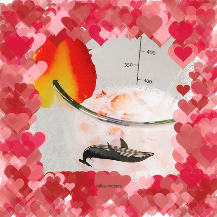 Sweet strawberry sago