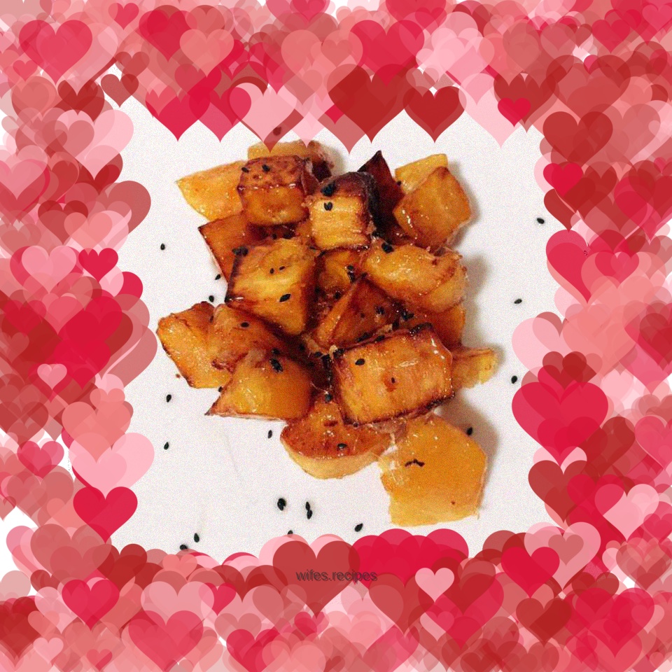 Shredded sweet potato