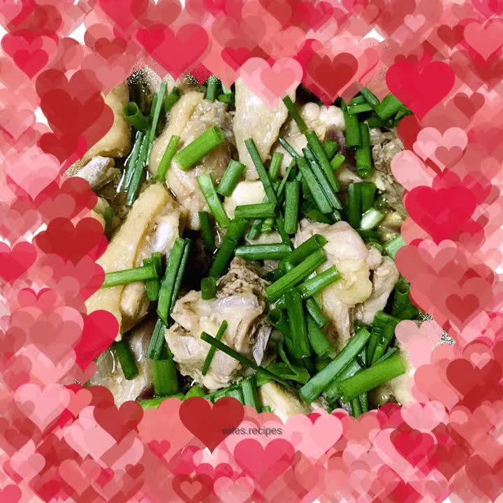 Steamed Chicken with Onions