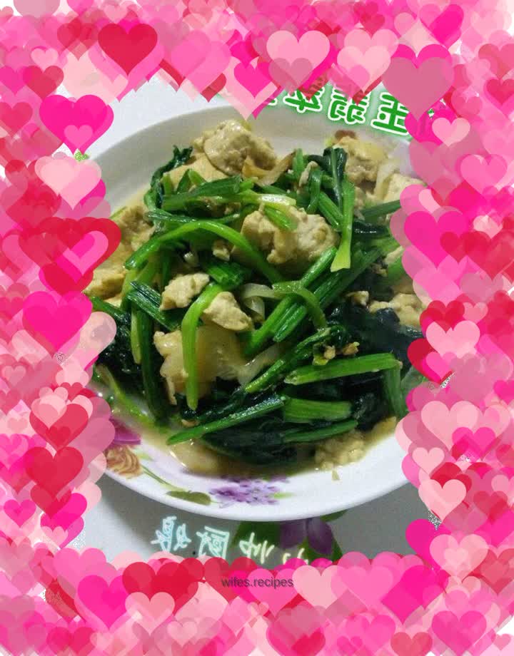 Tofu and Spinach