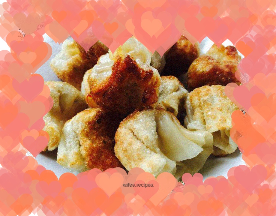 Shaomai with green onion