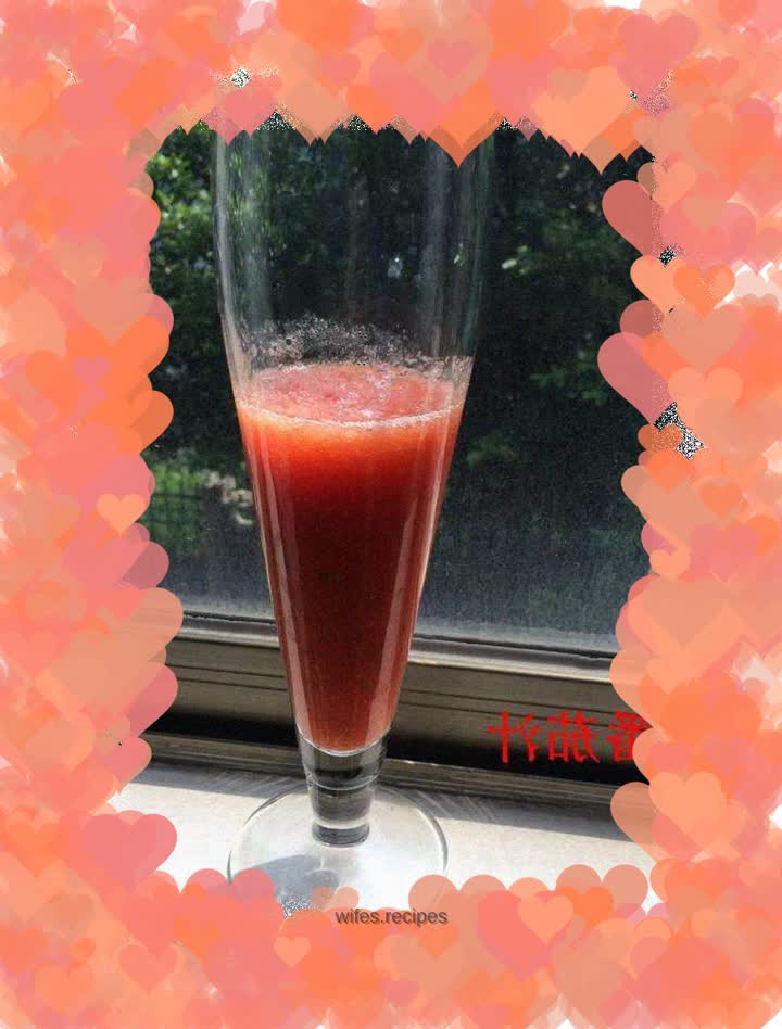 Good health drink - tomato juice