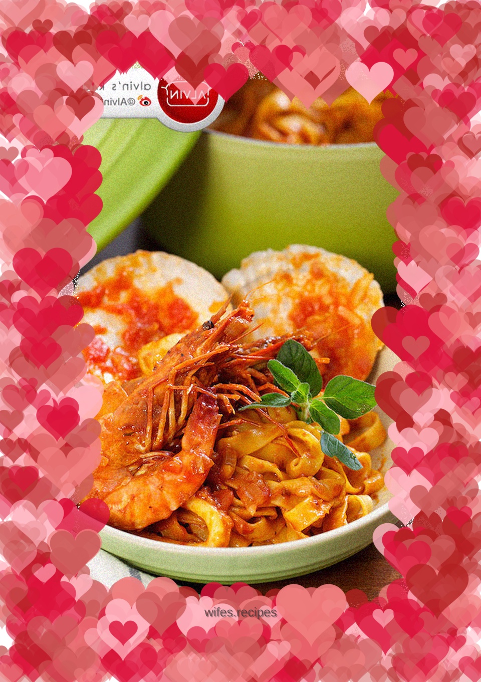 Seafood Lasagna with Tomato Sauce