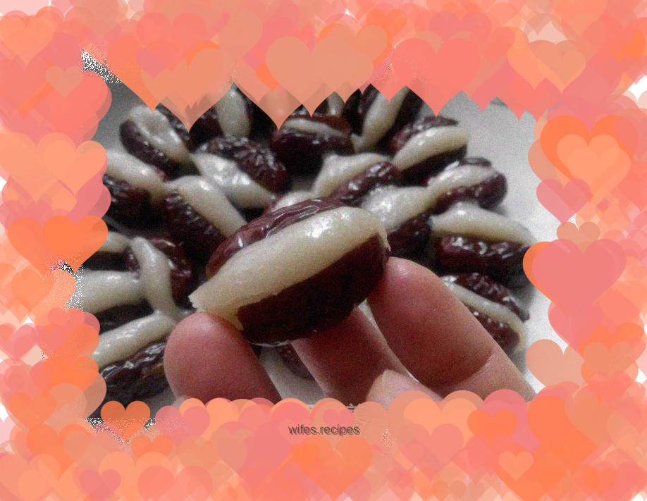 The heart is too soft (glutinous rice and dates)