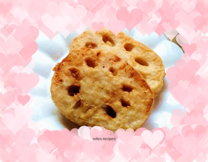 Fried lotus root box