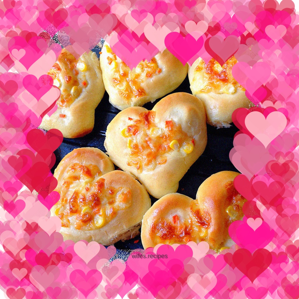 Seasonal vegetable cheese bread