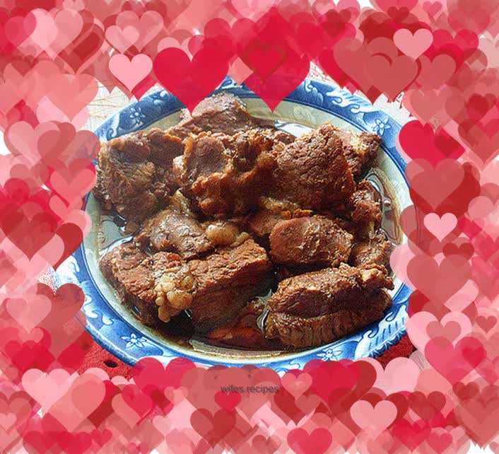 Homemade beef stew