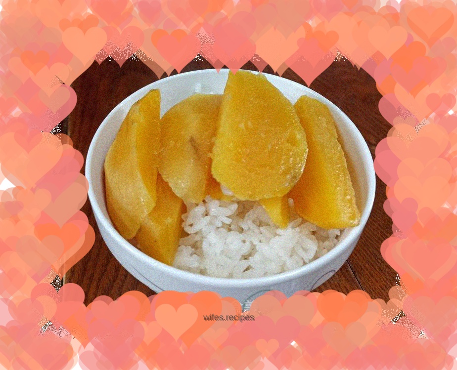 Sweet Potato Braised Rice