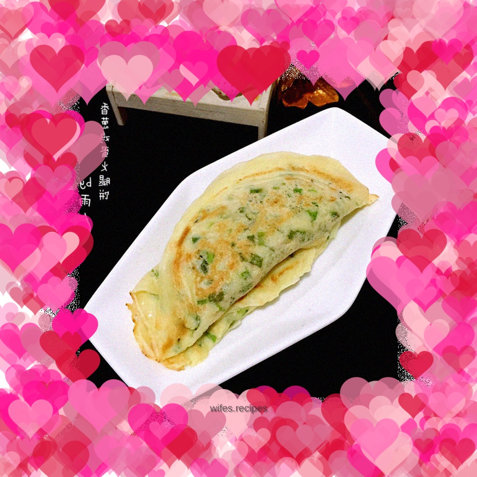 Sausage and Scallion Egg Pancake