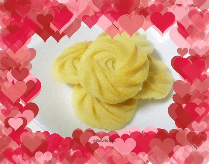 Butter cookies with patterns that won’t disappear