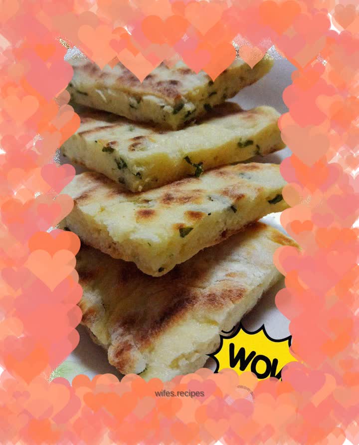 Chive pancake