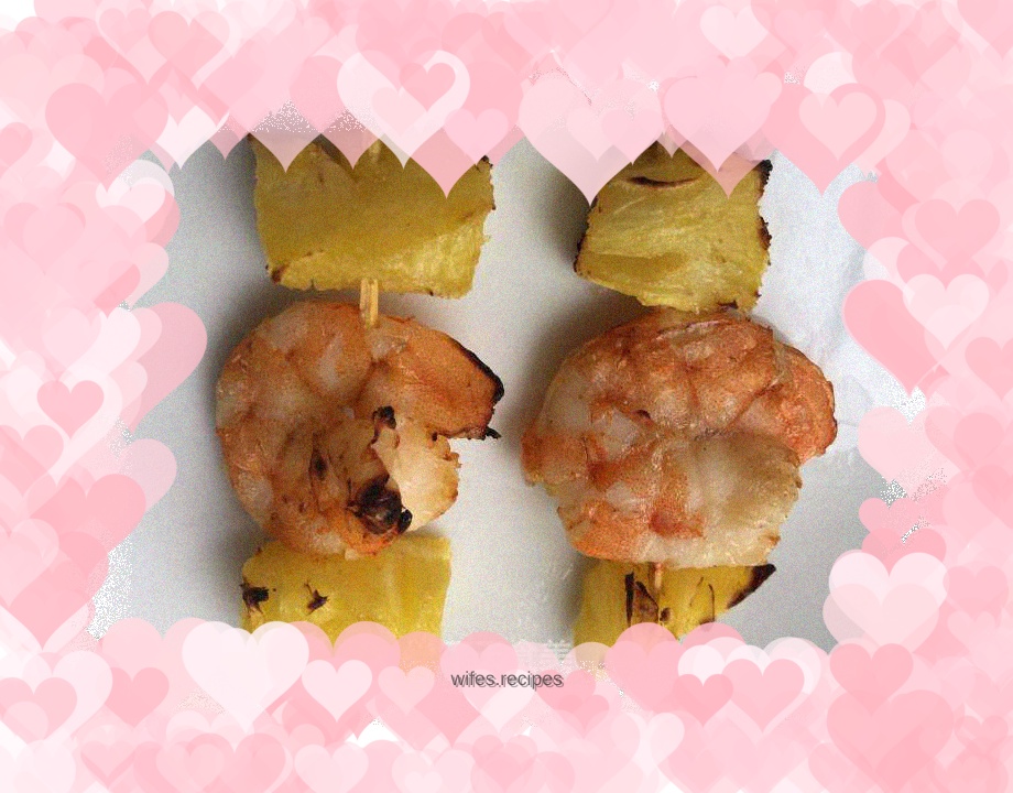Pineapple Shrimp Skewers