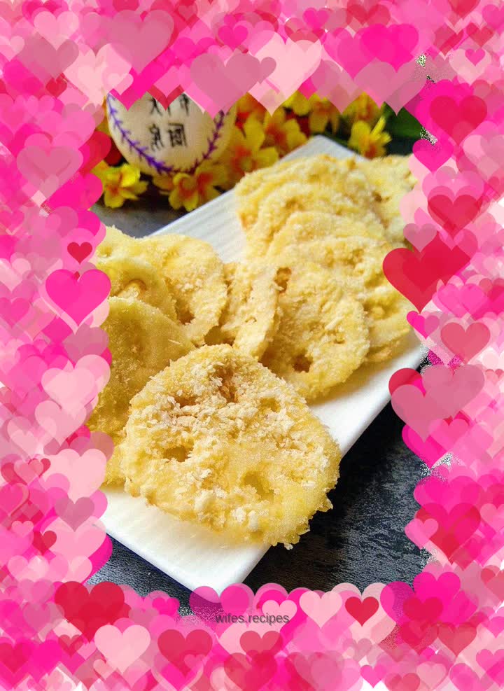 Crispy Fried Lotus Root